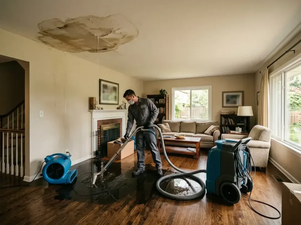 attic-pipe-burst-ceiling-drip-008 — frequently asked questions, Water Damage Restoration & Carpet Care in Arkadelphia, AR